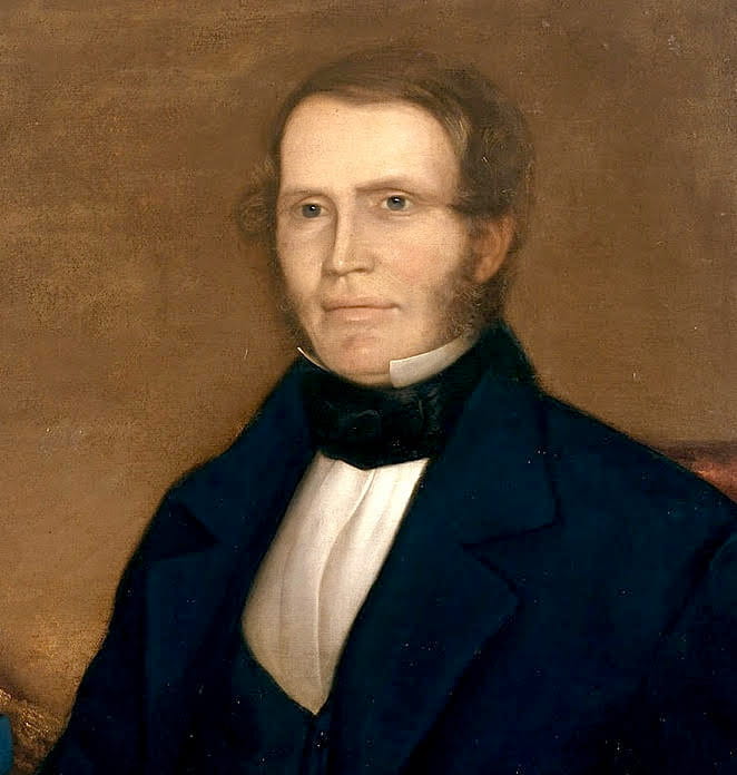 Henry Smithers Hayes, portrait by Joseph Tracton Dennis, 1845 (Dixson Galleries, SLNSW)