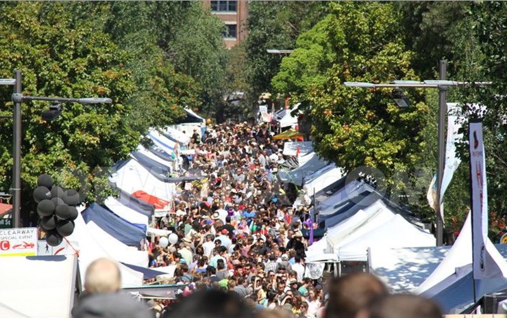 Glebe Street Fair in 2012 (image: Richard Milnes)