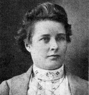 Agnes Kilminster, infants' headmistress 1892--6. (courtesy Glebe Public School archives)